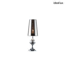 Table lamp ALFIERE TL1 SMALL, 1 flame, E27, chromee