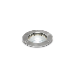 Floor recessed luminaire PARK PT1 ROUND SMALL, GU10, nickel