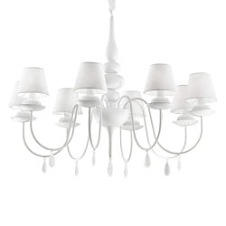 Lustre BLANCHE SP8 8 flammes E14 IP20