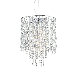 Luci a sospesione EVASIONE SP8 8-Lampadine, regolabile G9 IP20, trasparente 