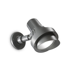 Auenwandspot TERRA AP1 BIG, 1-flammig, E27, Anthrazit