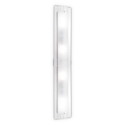 Wall luminaire TUDOR AP4, 4 flames, E14, transparent