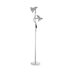 Floor lamp POLLY PT2, 2 flames, E27, chrome