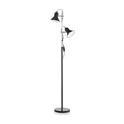 Lampadaire POLLY PT2  2 flammes E27 IP20, noir  