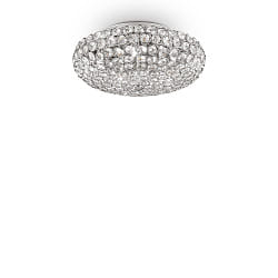 Plafoniera KING PL5 5-Lampadine G9 IP20, Cromo