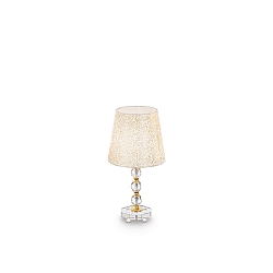 Table lamp QUEEN TL1 MEDIUM, E27, gold