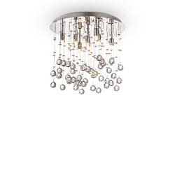 Plafoniera MOONLIGHT PL8 8-Lampadine G9 IP20, Cromo 