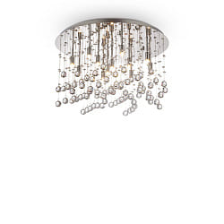 Plafoniera MOONLIGHT PL12 12-Lampadine G9 IP20, Cromo 