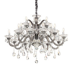 Chandelier COLOSSAL SP15, 15 flames, E14, gray