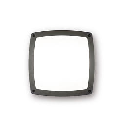 Lampada da parete e soffitto COMETA PL3 3-Lampadine E14 IP54, antracite
