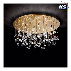 Plafoniera MOONLIGHT PL15 15-Lampadine G9 IP20, Oro