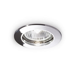 Recessed light JAZZ, IP20,  7.3cm, GU10 max. 50W, chrome