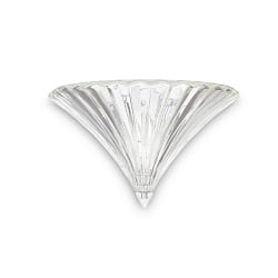Lampada da parete SANTA AP1 BIG E14 IP20, trasparente
