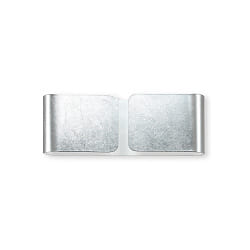 Lampada da parete CLIP AP2 MINI 2-Lampadine G9 IP20, Argento