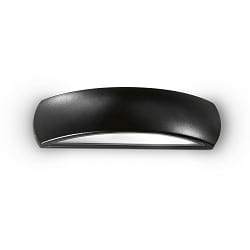Lampada da parete GIOVE AP1 E27 IP54, Nero 