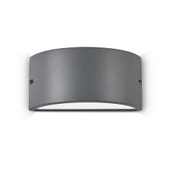 Lampada da parete REX-2 AP1 E27 IP44, antracite 