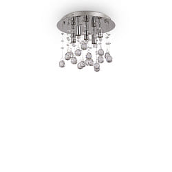 Plafoniera MOONLIGHT PL5 5-Lampadine G9 IP20, Cromo 