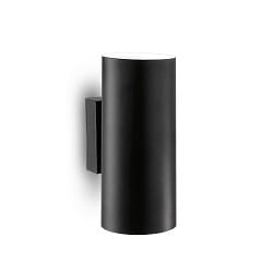 Lampada da parete HOT AP2 2-Lampadine GU10 IP20, Nero 