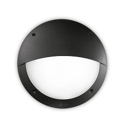 Applique da esterno LUCIA-2 AP1 1-Lampadina E27 IP66, Nero 