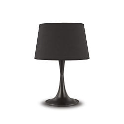 Table lamp LONDON TL1 BIG, E27, black