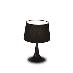 Lampada da tavolo LONDON TL1 SMALL E27 IP20, Nero