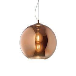 Luminaire  suspension NEMO RAME SP1 D40 E27 IP20, cuivre