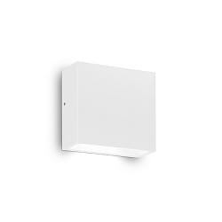 Luminaire mural dextrieur TETRIS-1 G9 IP44, blanc mat