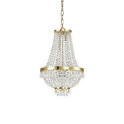 Chandelier CAESAR SP6, 6 flames, G9, 40W, gold