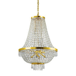 Luci a sospesione CAESAR 12-Lampadine G9 IP20, Oro