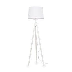 Lampada da terra YORK PT1 E27 IP20, Bianco