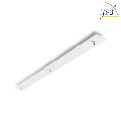 Rosone a soffitto METALLO CUP MSB3 3 elemento, lang, Bianco