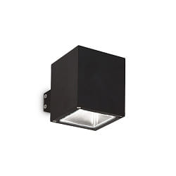 Outdoor wall luminaire SNIF AP1 SQUARE UP & DOWN, G9, 40W, black