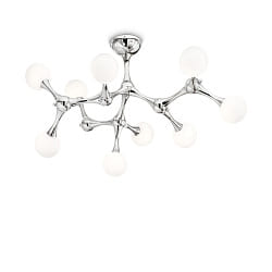 Ceiling luminaire NODINO, 9 flames,  83cm, incl. G9 lamp
