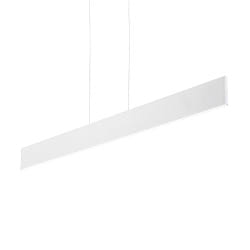 LED Pendelleuchte DESK, Down, 102.5cm, 32W 3000K 1420lm, hhenverstellbar, Wei matt