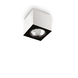 Luminaire de plafond MOOD SQUARE pivotant GU10 IP20, acier, blanche