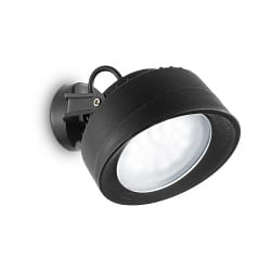 Outdoor wall luminaire TOMMY IP66, GX53, adjustable, inkl. 7W 4000K, resin, black