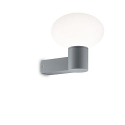 Applique da esterno CLIO senza paralume E27 IP44, Grigio