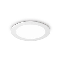 Lumire de surface GROOVE ROUND  11.8CM plat, rond, on/off IP20, blanche 