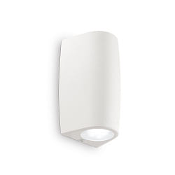 Applique da esterno KEOPE AP2 su / gi GU10 IP55, Bianco