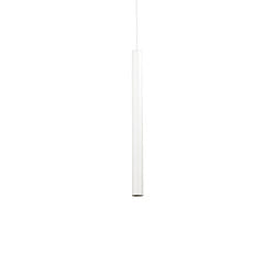 Luci a sospesione ULTRATHIN ROUND IP20, bianco opaco 