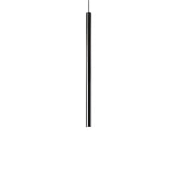 Luci a sospesione ULTRATHIN ROUND IP20, nero opaco 