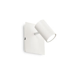 Wall / Ceiling luminaire SPOT, 1 flame, GU10 max. 50W, adjustable, matt white