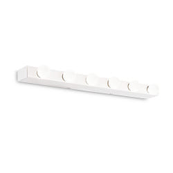 Mirror luminaire PRIV, IP20, 6 flames, width 60.5cm, E14, white