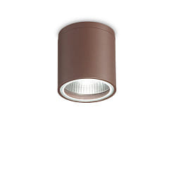 Outdoor Downlight GUN, IP44,  11cm, GU10, aluminium, coffee brown