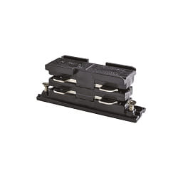 Elektrischer Verbinder fr LINK TRIM 3-Phasen-Stromschiene, Standard-Version ON-Off, Schwarz