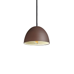 Luci a sospesione FOLK  18CM 1-Lampadina E27 IP20, opaco, caff marrone dimmerabile