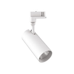 LED 3-Phasen-Strahler SMILE CRi >90, UGR <19, verstellbar, 30W  3000K 24, Wei