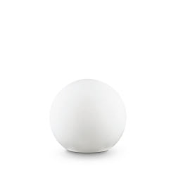Luce con piedistallo SOLE  30CM a forma di balla E27 IP65 / IP44, opale bianco dimmerabile
