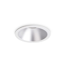 Recessed LED luminaire GAME ROUND, IP20, 11W 3000K 850lm 36, white / silver reflector