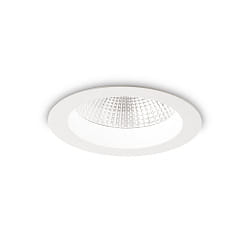LED Einbaustrahler BASIC ACCENT, IP44,  14.4cm, 15W 3000K 1550lm 52, Wei matt